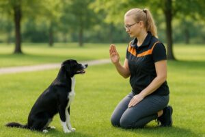 Paikallaolon harjoittelua - tottelevaisuuden jatkokurssi